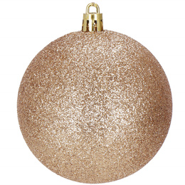 Bombki choinkowe 33 szt. ozdoby świąteczne rose gold zestaw