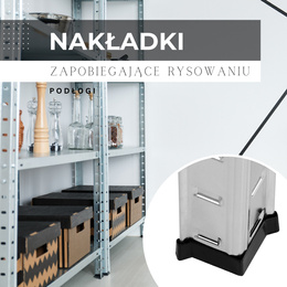 Regały metalowe 2 szt. z 6 półkami 225x110x50 cm 900 kg do garażu, piwnicy