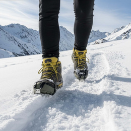 Raczki na buty turystyczne, nakładki rozmiar 36-40 czarne