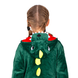 Piżama kigurumi smok kombinezon jednoczęściowy dziecięcy rozmiar 110-120 cm 