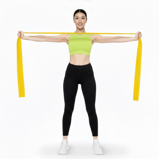 Gumy oporowe do ćwiczeń zestaw 5 szt. taśmy fitness do rehabilitacji opór 1-15 kg