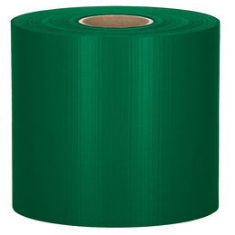 Taśma ogrodzeniowa 19 cm x 50 m osłona na ogrodzenie panelowe + klipsy 20 szt. ciemnozielona