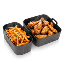 Wkład silikonowy do Airfryer 1,5/3 L zestaw 2 szt. do frytkownicy beztłuszczowej
