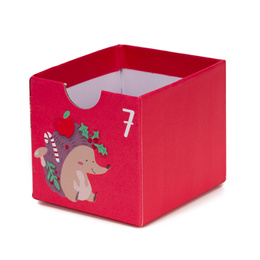 Kalendarz adwentowy z szufladkami 24szt. dekoracja świąteczna