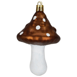 Bombki choinkowe 14 szt. zestaw dekoracje świąteczne ozdoby nietłukące brązowe