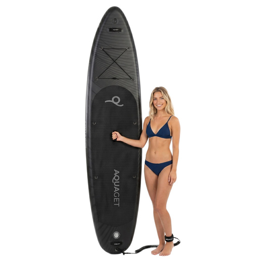 Deska pompowana do pływania SUP 350 cm paddleboard komplet z wiosłem i wyposażeniem