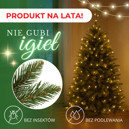 Choinka sztuczna 150 cm świerk skandynawski, gęste świąteczne drzewko jak żywe