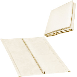 Materiał na siedzisko huśtawki ogrodowej 130 x 100 cm tkanina wodoodporna ecru