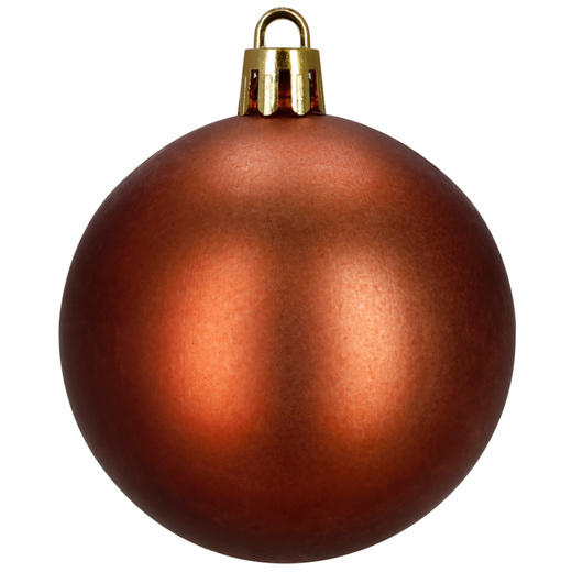 Bombki choinkowe 24 szt. zestaw dekoracji świątecznych 6,5 cm nietłukące