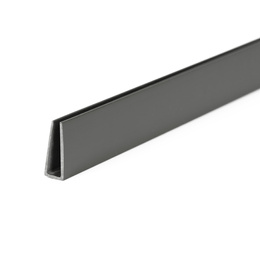 Osłona na balkon 500x160 cm PVC maskująca tarasowa, z mocowaniem i profilem ciemnoszara