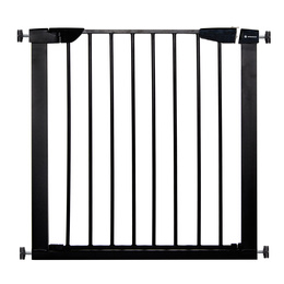 Bramka zabezpieczająca bramka rozporowa 75-117cm czarna