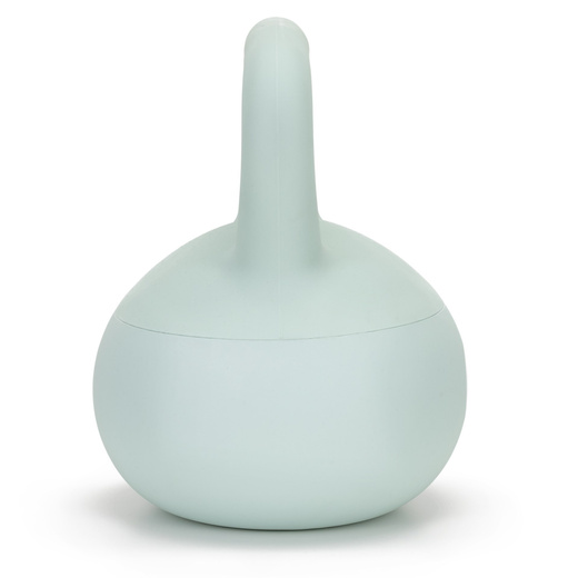 Kettlebell miękki 8 kg kula odważnik hantla ciężar do ćwiczeń fitness, turkusowy