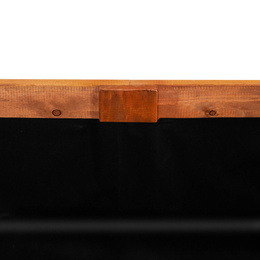 Skrzynia na warzywa drewniana 140x84x26,5 cm wysoki warzywniak zielnik impregnowany