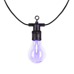 Lampki choinkowe żarówki 20 Led oświetlenie zewnętrzne girlanda 13 m multikolor