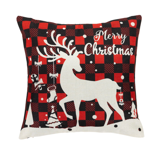 Poszewka dekoracyjna 40x40cm na poduszkę zestaw 4 szt. wzory świąteczne