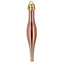 Bombki choinkowe 51 szt. ozdoby świąteczne zestaw rose gold 