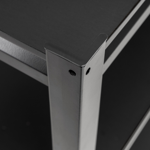 Regał magazynowy 200x120x40 cm 5 półek do przechowywania, garażu 750 kg metalowy