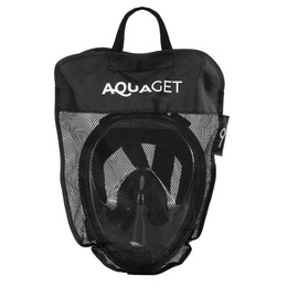 Maska do nurkowania L/XL pełnotwarzowa, z rurką, AntiFog, DryTop do snorkelingu regulowana