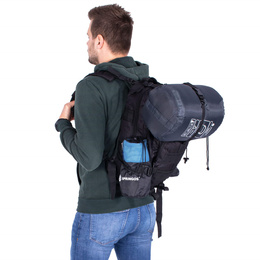 Plecak trekkingowy, turystyczny 35 l wojskowy czarny