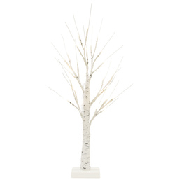 Świecące drzewko 60 cm brzoza 25 Led drzewko świąteczne dekoracja ozdoba świetlna
