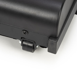 Bieżnia domowa elektryczna 6 km/h do biegania i chodzenia, z pilotem składana, cicha praca