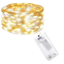 Lampki choinkowe 20 LED druciki mikro na baterie 