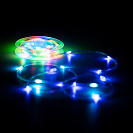 Lampki świąteczne, choinkowe Smart LED 5 m 50 diod pilot, sterowanie Bluetooth, zewnętrzne IP44 funkcja zmiany kolorów, multikolor