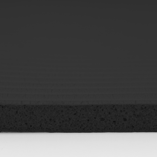 Mata do jogi, ćwiczeń fitness 183x61 cm antypoślizgowa, materac do stretchingu czarny