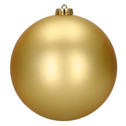 Bombki choinkowe 15 cm 6 szt. zestaw ozdoby świąteczne matowe i geometryczne złote