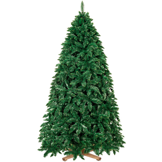 Choinka sztuczna 240 cm sosna leśna jak żywa Royal Trees premium z drewnianym stojakiem