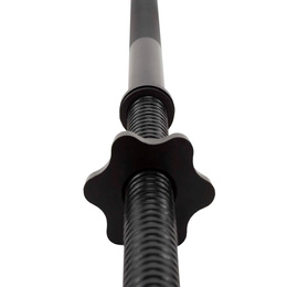 Gryf prosty olimpijski do ćwiczeń 180 cm sztanga ze stali, zaciski 25 mm