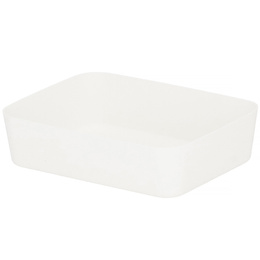 Pojemnik do szuflady 13x18cm wielofunkcyjny wkład, organizer kremowy
