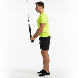 Uchwyt do ćwiczeń siłowych, linowy triceps do wyciągu górnego i dolnego