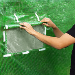 Szklarnia ogrodowa foliowa UV-4 140g/m2 tunel foliak 3x2x2 m zielony