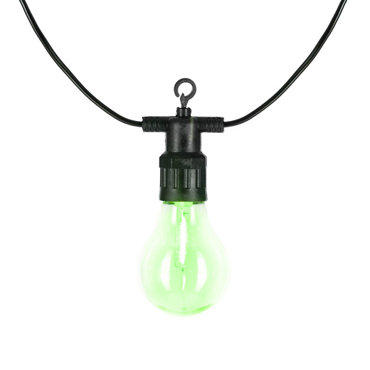 Lampki choinkowe żarówki 20 Led oświetlenie zewnętrzne girlanda 13 m multikolor