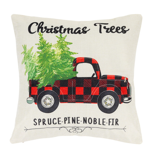 Poszewki świąteczne 40x40cm 4 szt. zestaw ozdobny na poduszki jaśki różne wzory