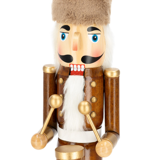 Dziadek do orzechów 60,5 cm drewniany żołnierzyk figurka świąteczna ozdoba choinkowa