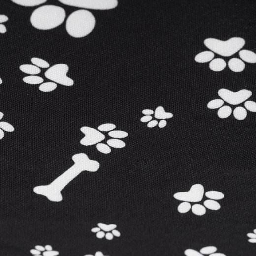 Schodki dla psa do łóżka 30 cm podest, rampa 3-stopniowa, czarne