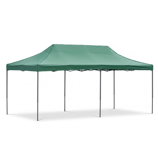 Namiot handlowy 3x6 m ogrodowy, pawilon na imprezy, catering zielony