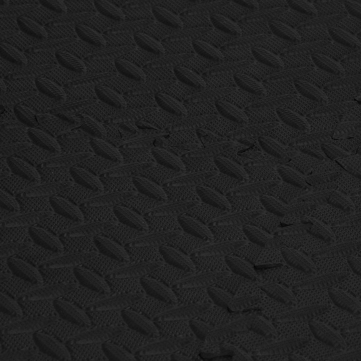 Mata piankowa 90x118 cm do ćwiczeń czarne puzzle pod sprzęt pianka EVA