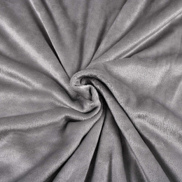 Narzuta na łóżko, pled 200x240 cm dwustronny koc na kanapę szary