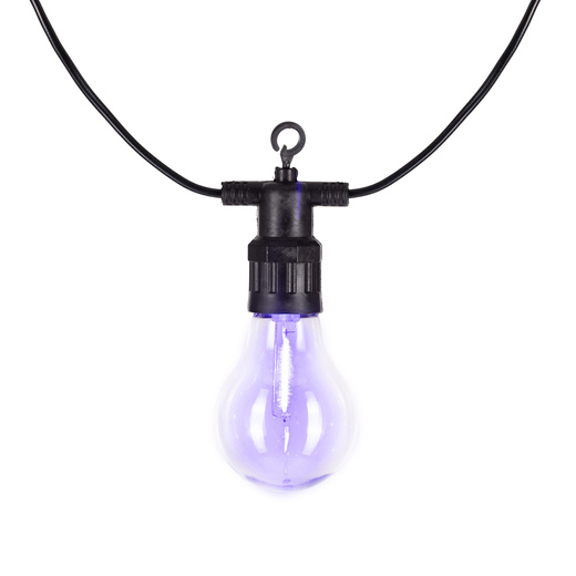 Lampki choinkowe żarówki 20 Led oświetlenie zewnętrzne girlanda 13 m multikolor