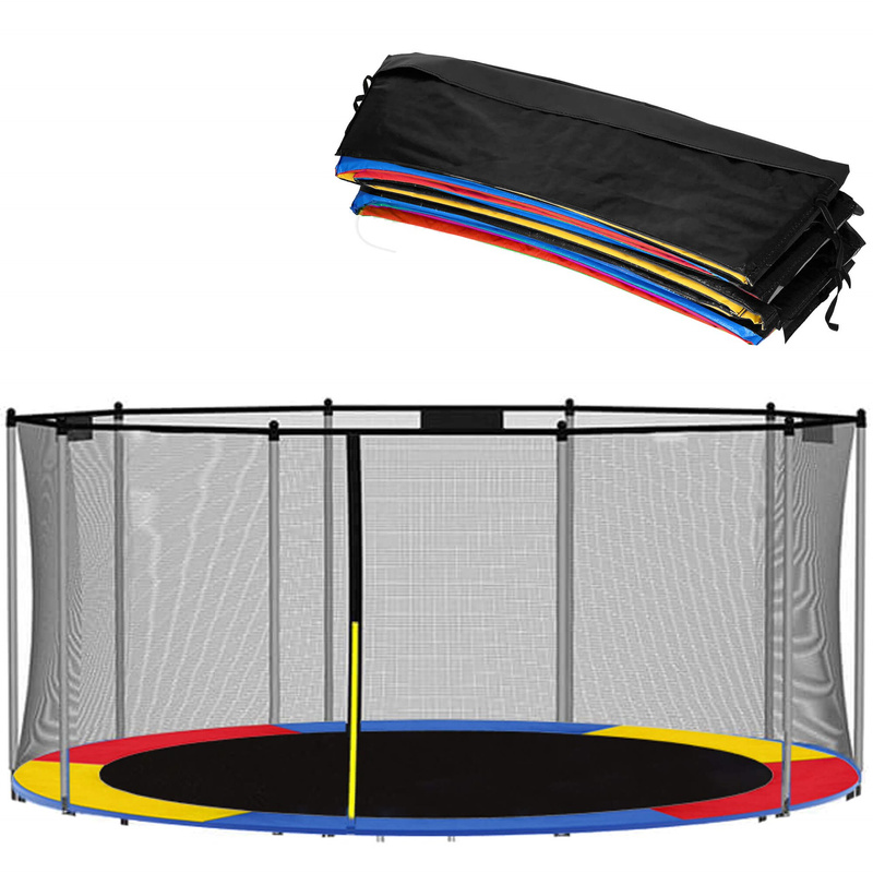 Osłona na sprężyny z siatką do trampoliny wewnętrzną 12FT 244/250/252 cm multikolor