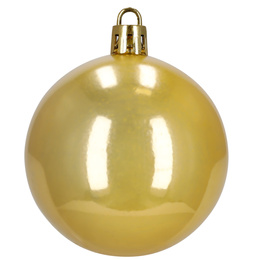 Bombki choinkowe 100 szt. zestaw dekoracji świątecznych nietłukące, złote
