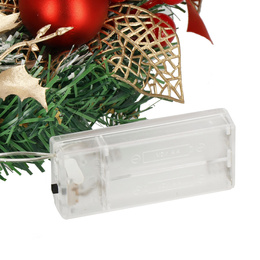 Wieniec świąteczny ozdoba na drzwi wianek 30 cm