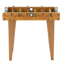 Stół piłkarski z uchwytami, drewniany 69x35 cm piłkarzyki, gra dla dzieci