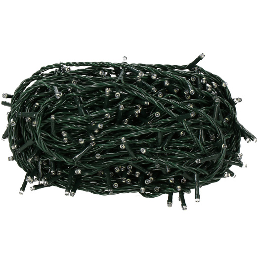 Lampki choinkowe 1000 Led biały zimny 81,5 m oświetlenie świąteczne IP44