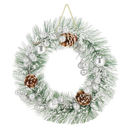 Wieniec świąteczny ozdoba na drzwi wianek 24 cm