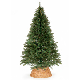 Osłona na stojak pod choinkę, wiklinowa 58 cm jasnobrązowy