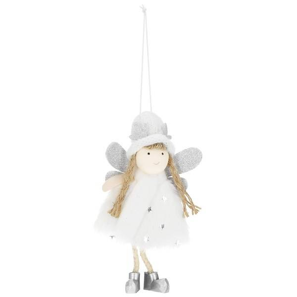 Zawieszka choinkowa 14 cm, ozdoby świąteczne aniołek